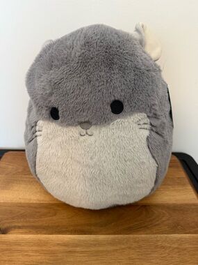Squishmallows Grey and Cream Cute Plush Pet Toy